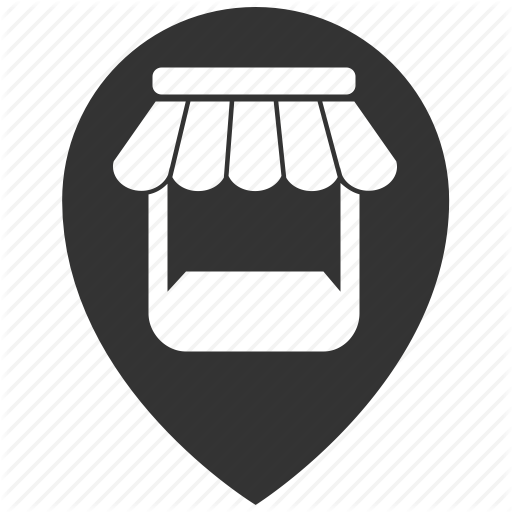 Location, Pin, Shop, Store Icon