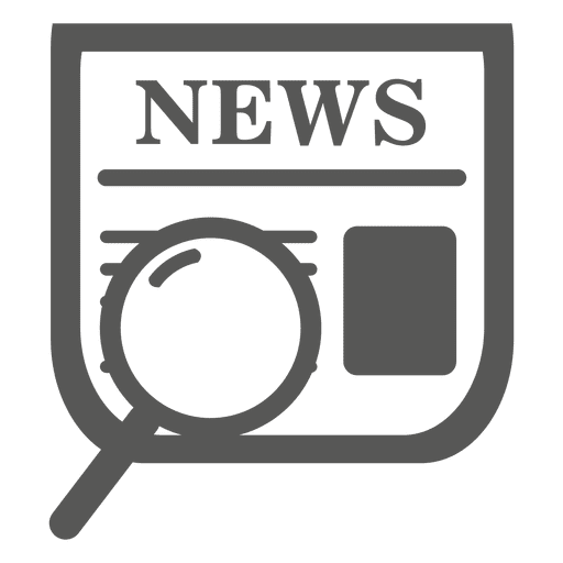 Newspaper Search Icon