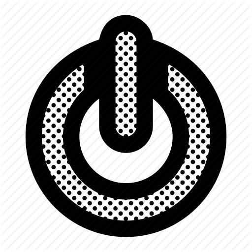 Off, On, Reset, Restart, Start Button Icon