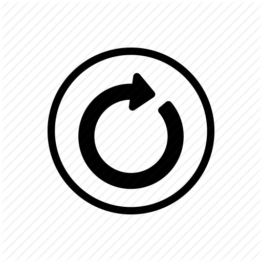 Arrow, Back, Bold, Circle, Line, Refresh, Reset Icon