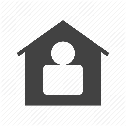 Door, Garden, Home, House, Modern, Residence, Resident Icon