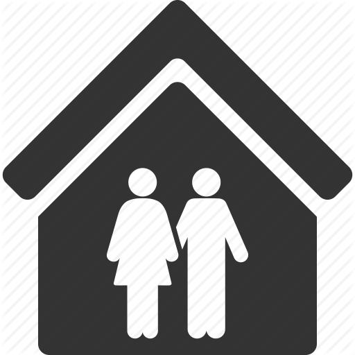 Family, Home, House, Living Room, Love, People, Residential Icon