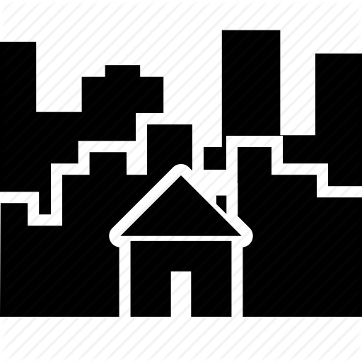Building, City, Estate, Home, House, Property, Residential Icon