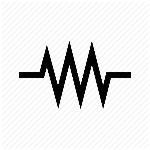Circuit, Electric Symbol, Resistance, Resister, Wire Icon