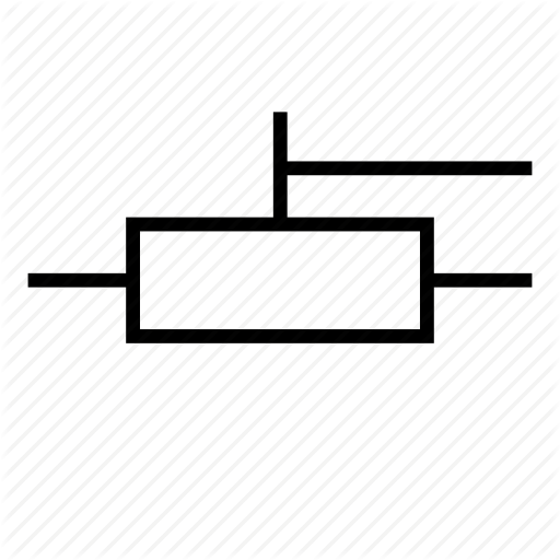 Component, Electrical, Electronic, Resistor Icon