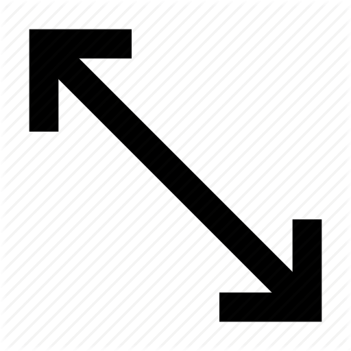 Arrows, Resize Icon