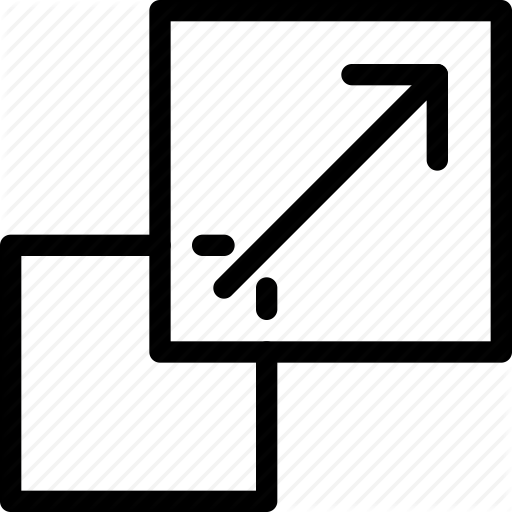 Change Size, Design, Line Icon, Resize, Scale, Scale Tool, Tool Icon