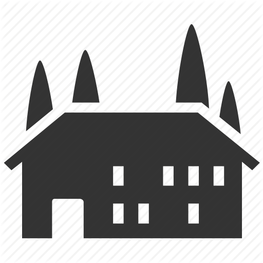 Estate, Farm, Farm Stay, Hotel, House, Resort, Villa Icon