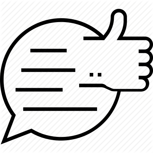 Chat Bubble, Customer Satisfaction, Feedback, Like, Positive