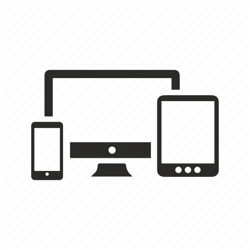 Devices, Ipad, Iphone, Responsive Icon