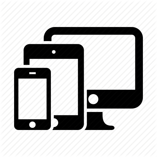 Devices, Mac, Pc, Phone, Responsive Design, Responsivity, Tablet Icon