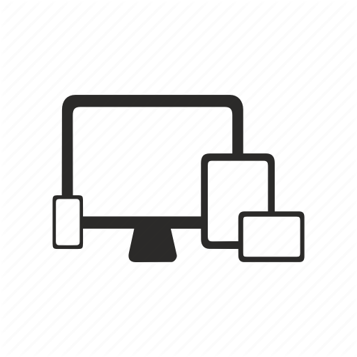 Ipad, Iphone, Laptop, Responsive Icon