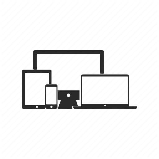 Application, Devices, Interface, Responsive Icon