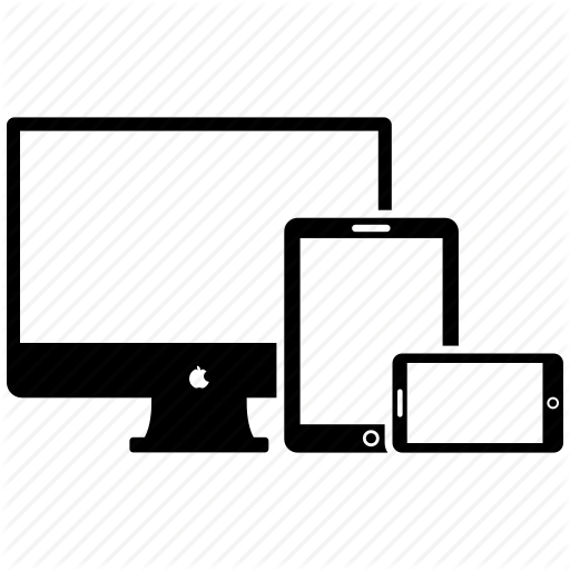 Ipad, Iphone, Mac, Responsive Icon