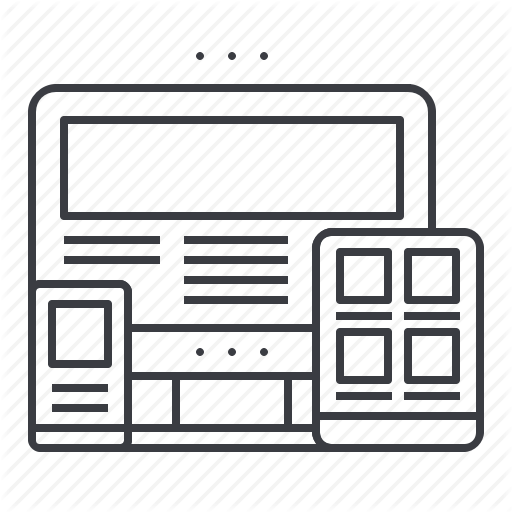 Design, Devices, Responsive, Web Icon