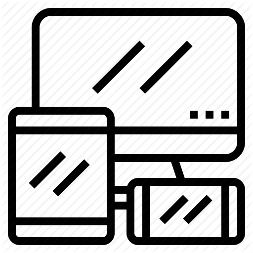 Design, Mobile, Pc, Responsive, Web, Website Icon
