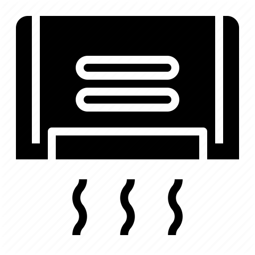 Bath, Bathroom, Dryer, Hand, Hygiene, Rest Icon