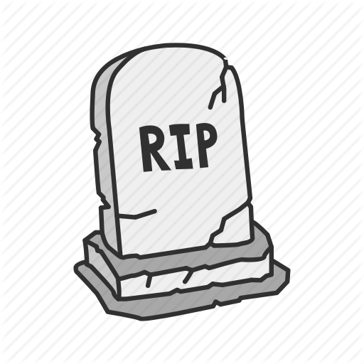 Dead Person, Halloween, Rest In Peace, Rip Icon