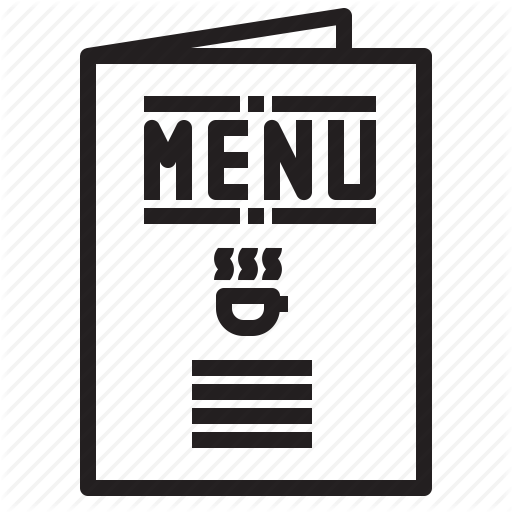 Cafe, Coffee Shop, Menu, Restaurant Icon