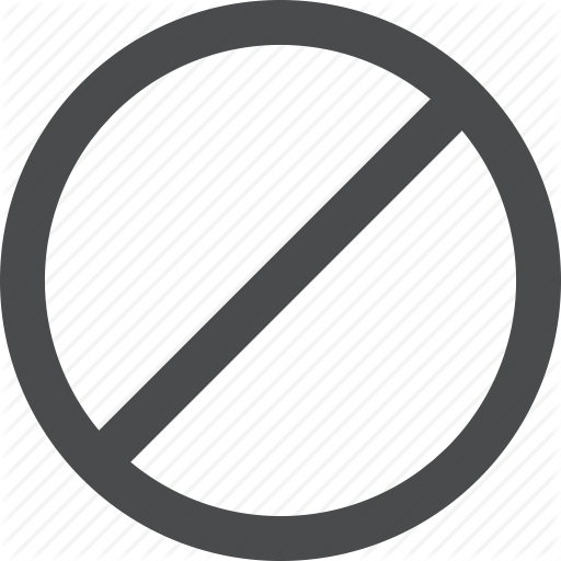 Access, Forbidden, No, Prohibited, Restricted Icon