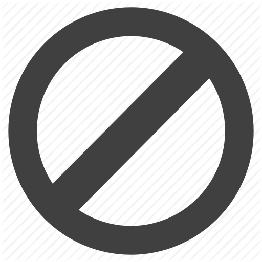 Allowed, Banned, Not, Prohibited, Restricted Icon