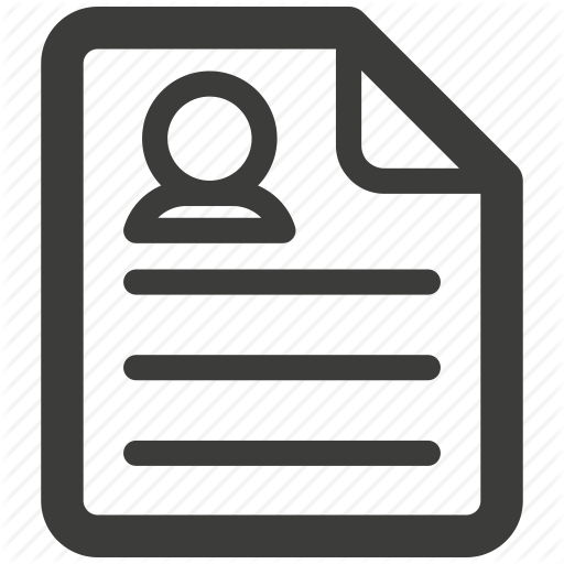 Pictures Of Resume Icon Png