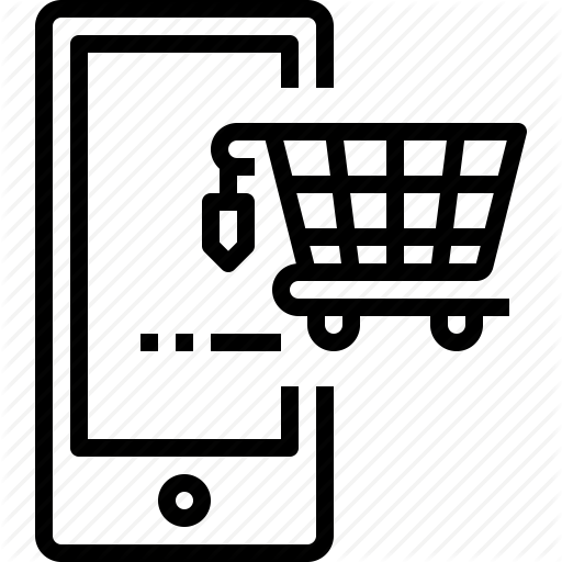 Mobile, Online, Phone, Retail, Shopping, Smart Icon