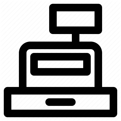 Black Friday, Cash, Cashier, Payment, Register, Retail Icon