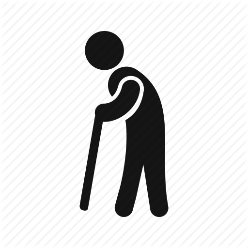 Old Man, Pension, Retirement Icon