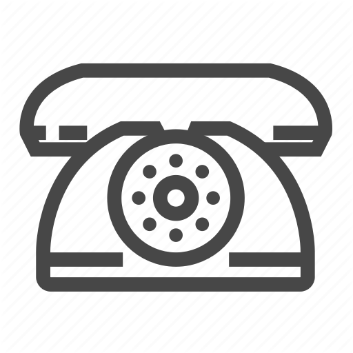 Old, Phone, Retro Icon