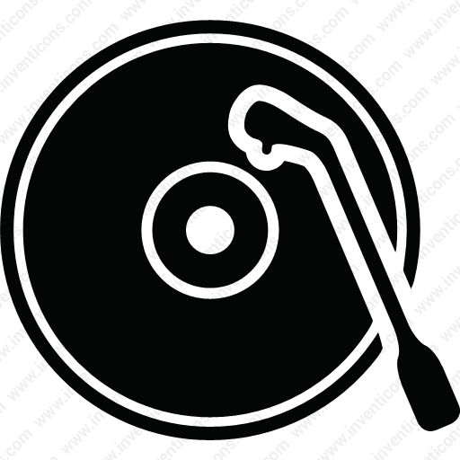 Download Dj,music,turntable,retro Icon Inventicons