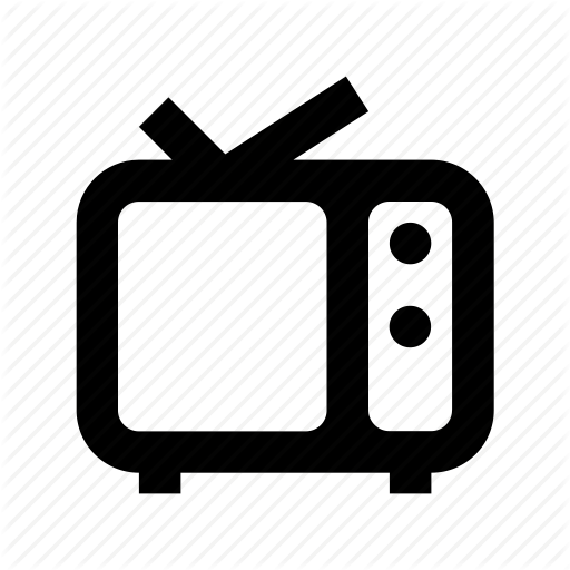 Electronics, Retro Tv, Tv, Tv Set, Vintage Tv Icon