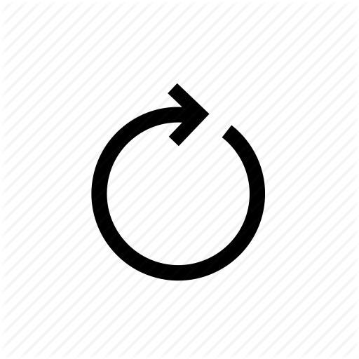 Again, Repeat, Replay, Rerun, Retry Icon