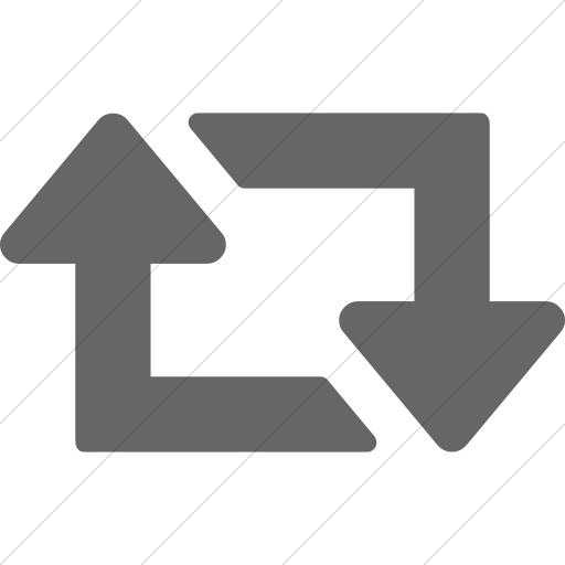Simple Gray Bootstrap Font Awesome Retweet Icon