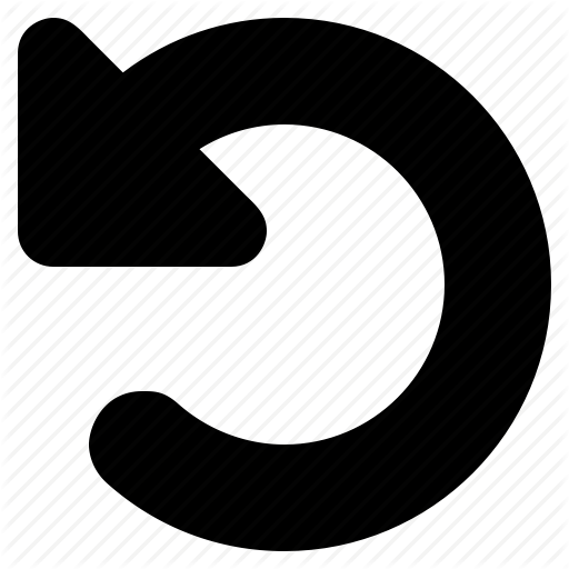 Arrow, Back, Revert, Rotate, Undo, Web Icon