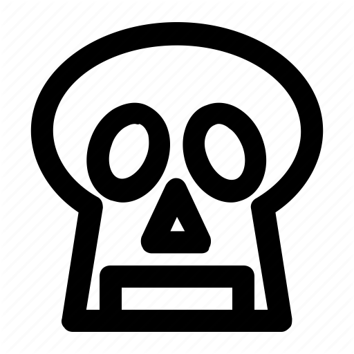 Dead, Line, Revive, Skeleton, Skull Icon