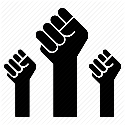Followers, People, Power, Protest, Rage, Revolt, Revolution Icon
