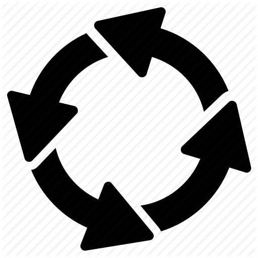 Circle, Cycle, Recycle, Refresh, Revolution, Round, Roundabout Icon