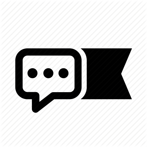 Bubble, Dialogue, Flag, Message, Points Icon