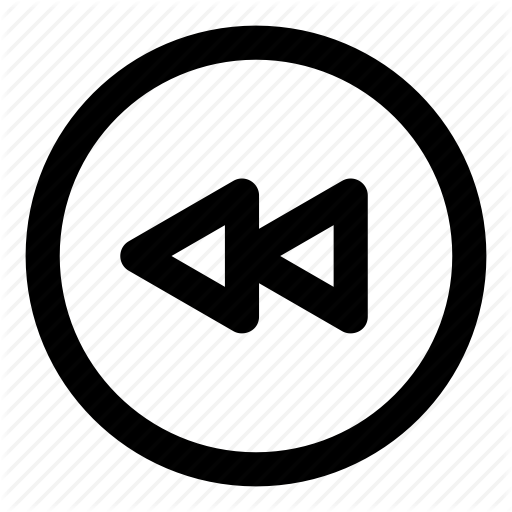 Arrow, Back, Left, Play, Rewind Icon