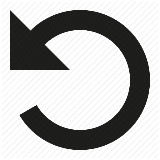 Arrow, Back, Rewind Icon