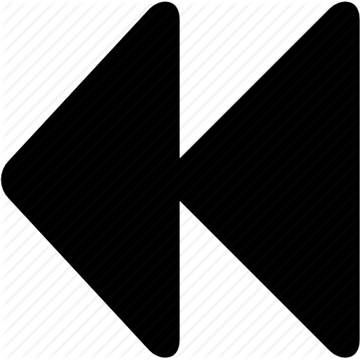 Back, Backward, Player, Rewind Icon