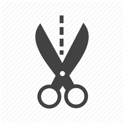 Coupon, Cut, Cutting, Line, Object, Ribbon, Scissors Icon