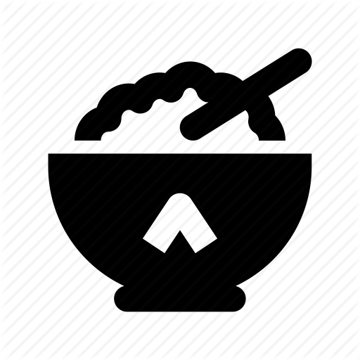 Food, Food Bowl, Meal, Rice Bowl, Supper Icon
