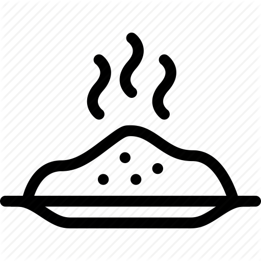 Dish, Eat, Food, Meal, Rice Icon