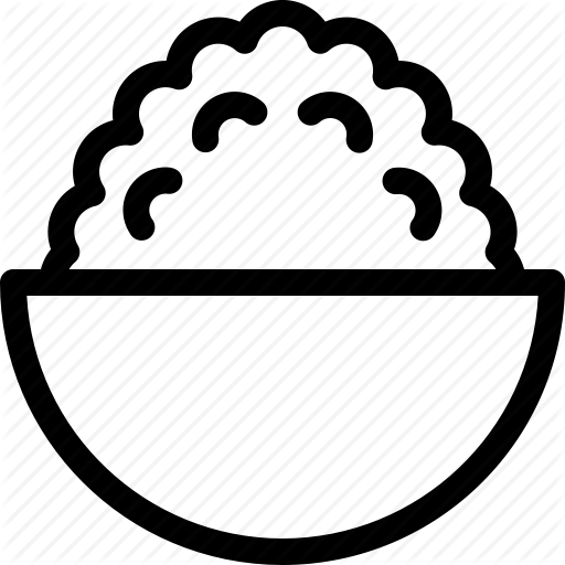 Drink, Food, Fresh, Hungry, Meal, Rice Icon