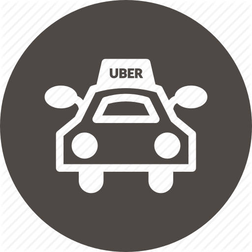 Car, Drive, Rider, Taxi, Uber, Vehicule Icon