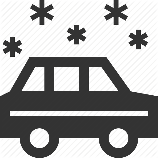 Car, Ride, Snow, Winter Icon