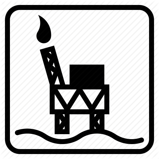 Drilling, Fuel, Gas, Industry, Oil, Rig Icon