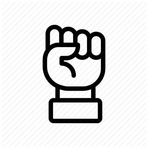 Fight, Fist, Grit, Power, Protest, Riot, Willpower Icon